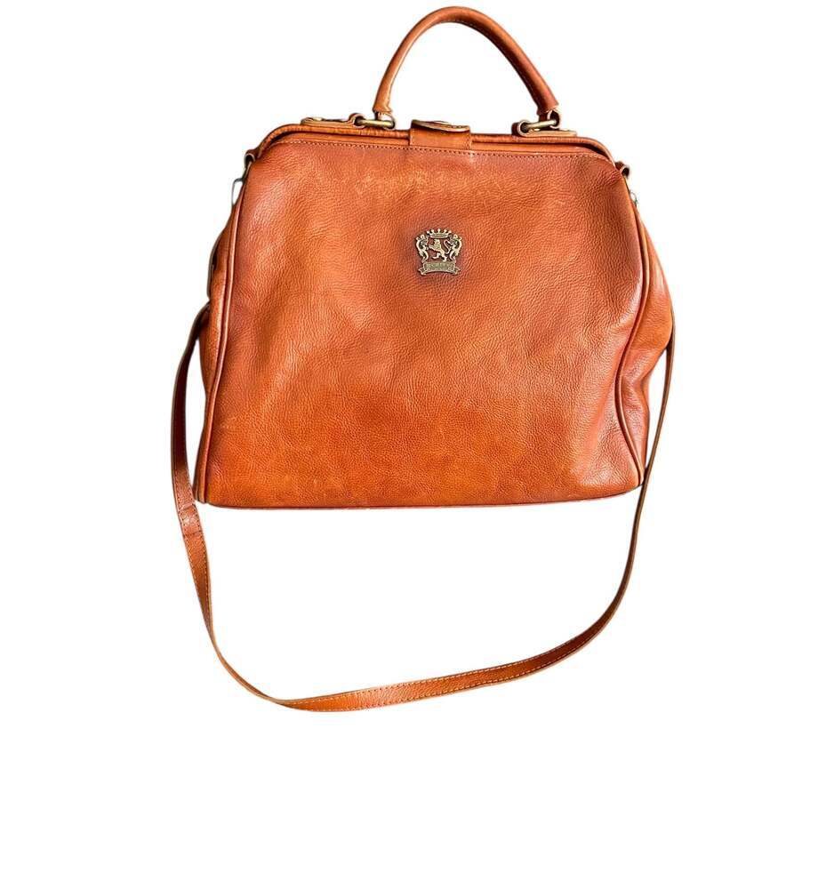 Pratesi Firenze Monteriggioni B174 Brown Leather Doctor Bag